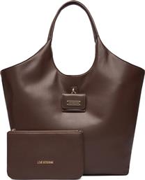 ΤΣΑΝΤΑ JC4392PP0NKN0313 ΚΑΦΕ LOVE MOSCHINO