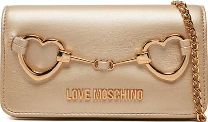 ΤΣΑΝΤΑ JC5643PP1MLB196A ΧΡΥΣΟ LOVE MOSCHINO