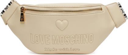 ΤΣΑΝΤΑΚΙ ΜΕΣΗΣ JC4223PP0MKF0110 ΕΚΡΟΥ LOVE MOSCHINO