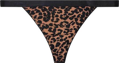 ΓΥΝΑΙΚΕΙΟ ΣΛΙΠ ΜΕ LEOPARD PRINT ΚΑΙ FLORAL ΔΑΝΤΕΛΑ ''ROOMSERVICE'' - L0002025801 ΚΑΦΕ ΑΝΟΙΧΤΟ LOVE STORIES