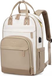 ΓΥΝΑΙΚΕΙΟ ΣΑΚΙΔΙΟ ΦΟΡΗΤΟΥ ΥΠΟΛΟΓΙΣΤΗ 15,6'' MB2012 KHAKI/BEIGE LOVEVOOK