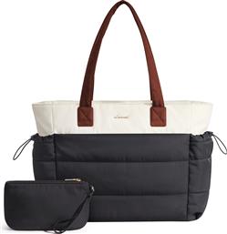 ΤΣΑΝΤΑ LAPTOP ΓΥΝΑΙΚΕΙΑ WB5036 BEIGE BLACK BROWN LOVEVOOK