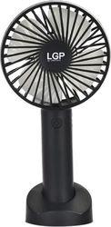 LGP HANDHELD MINI FAN BLACK LAM980053 LPG