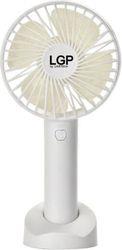 LGP HANDHELD MINI FAN WHITE LAM980060 LPG