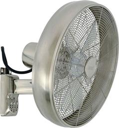 BY BEACON BREEZE WALL FAN BRUSHED CHROME ΑΝΕΜΙΣΤΗΡΑΣ ΤΟΙΧΟΥ LUCCI AIR