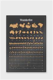ΑΦΙΣΑ ΞΥΣΤΟ WANDERLIST 42 X 59,4 CM ΧΡΩΜΑ: ΠΟΛΥΧΡΩΜΟ LUCKIES OF LONDON