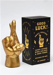 ΔΙΑΚΟΣΜΗΤΙΚΗ ΦΙΓΟΥΡΑ GOOD LUCK 3 X 4,8 X 8,9 CM ΧΡΩΜΑ: ΚΙΤΡΙΝΟ LUCKIES OF LONDON