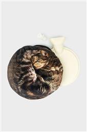 ΘΕΡΜΟΦΟΡΑ LAP CAT HOT WATER BOTTLE ΧΡΩΜΑ: ΠΟΛΥΧΡΩΜΟ LUCKIES OF LONDON