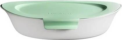 ΠΥΡΙΜΑΧΟ ΣΚΕΥΟΣ ΜΕ ΠΡΑΣΙΝΟ ΚΑΠΑΚΙ ''SMART CUISINE WAVY'' 32 X 20 CM - V5945 LUMINARC