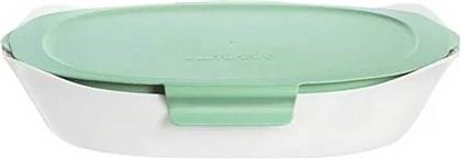 ΠΥΡΙΜΑΧΟ ΣΚΕΥΟΣ ΜΕ ΠΡΑΣΙΝΟ ΚΑΠΑΚΙ ''SMART CUISINE WAVY'' 34 X 25 CM - V5944 LUMINARC