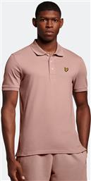 ΑΝΔΡΙΚΟ PLAIN POLO SHIRT SP400VOG-W868 ΡΟΖ LYLE & SCOTT