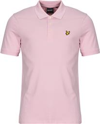 ΠΟΛΟ ΜΕ ΚΟΝΤΑ ΜΑΝΙΚΙΑ PLAIN POLO SHIRT LYLE & SCOTT