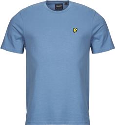 T-SHIRT ΜΕ ΚΟΝΤΑ ΜΑΝΙΚΙΑ PLAIN T-SHIRT LYLE & SCOTT