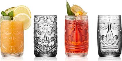 ΣΕΤ ΠΟΤΗΡΙΩΝ ΓΙΑ ΠΟΤΑ TIKI 450 ML 4-PACK ΧΡΩΜΑ: ΔΙΑΦΑΝΟ LYNGBY