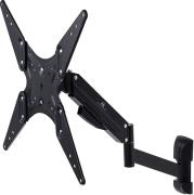 MC-784TV BRACKET FOR TV OR MONITOR GAS SPRING 2 ARMS HEIGHT ADJUSTABLE 32 ''-55'' BLACK, MACLEAN