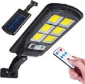 MCE446 SOLAR STREET LAMP WITH MOTION AND DUSK SENSOR WITH REMOTE MACLEAN