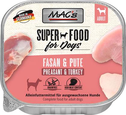 ΥΓΡΗ ΤΡΟΦΗ ΣΚΥΛΟΥ DOG TRAY ΜΕΦΑΣΙΑΝΟ - ΓΑΛΟΠΟΥΛΑ (150GR) MACS
