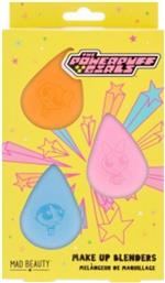 DISNEY POWERPUFF GIRLS SUPER CUTE MAKE UP BLENDER ΣΦΟΥΓΓΑΡΙ ΜΑΚΙΓΙΑΖ ΜΕ ΔΙΑΦΟΡΕΤΙΚΕΣ ΑΠΟΧΡΩΣΕΙΣ ΕΜΠΝΕΥΣΜΕΝΟ ΑΠΟ ΤΟ ΧΑΡΑΚΤΗΡΑ POWERPUFF GIRLS ΤΗΣ DISNEY 3 ΤΕΜΑΧΙΑ MAD BEAUTY