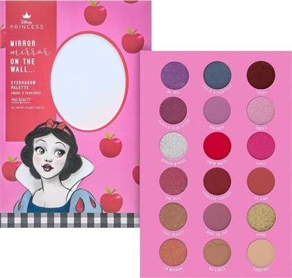 DISNEY PRINCESS SNOW WHITE MIRROR ON THE WALL EYESHADOW PALETTE ΠΑΛΕΤΑ ΣΚΙΩΝ 16 ΑΠΟΧΡΩΣΕΩΝ ΜΕ ΚΑΘΡΕΦΤΗ ΕΜΠΝΕΥΣΜΕΝΗ ΑΠΟ ΤΗ ΧΙΟΝΑΤΗ ΤΗΣ DISNEY ΚΩΔ 99653, 1 ΤΕΜΑΧΙΟ MAD BEAUTY