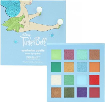 TINKS PIXIE PERFECTION EYESHADOW PALETTE ΠΑΛΕΤΑ ΣΚΙΩΝ 16 ΑΠΟΧΡΩΣΕΩΝ ΕΜΠΝΕΥΣΜΕΝΕΣ ΑΠΟ ΤΗ ΧΑΡΑΚΤΗΡΑ TINKERBELL ΤΗΣ DISNEY 1 ΤΕΜΑΧΙΟ MAD BEAUTY