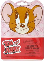 TOM & JERRY COSMETIC SHEET MASK ΕΝΥΔΑΤΙΚΗ ΜΑΣΚΑ ΠΡΟΣΩΠΟΥ ΓΙΑ ΛΑΜΨΗ ΕΜΠΝΕΥΣΜΕΝΗ ΑΠΟ ΤΟ ΧΑΡΑΚΤΗΡΑ JERRY ΤΗΣ DISNEY 1 ΤΕΜΑΧΙΟ - JERRY MAD BEAUTY