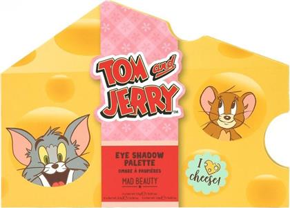 TOM & JERRY EYESHADOW PALETTE ΠΑΛΕΤΑ ΣΚΙΩΝ 12 ΑΠΟΧΡΩΣΕΩΝ ΕΜΠΝΕΥΣΜΕΝΕΣ ΑΠΟ ΤΟΝ TOM & JERRY ΤΗΣ DISNEY 1 ΤΕΜΑΧΙΟ MAD BEAUTY