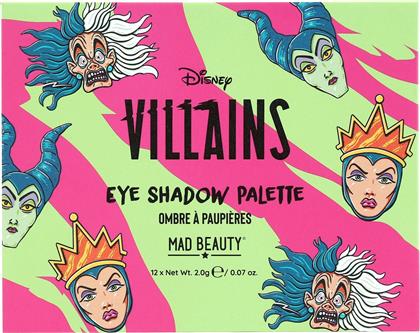 WICKED VILLAINS EYESHADOW PALETTE ΠΑΛΕΤΑ ΣΚΙΩΝ ΜΕ 12 ΖΕΣΤΕΣ ΜΑΤ, ΕΝΤΟΝΕΣ & ΑΣΤΡΑΦΤΕΡΕΣ ΑΠΟΧΡΩΣΕΙΣ 1 ΤΕΜΑΧΙΟ MAD BEAUTY