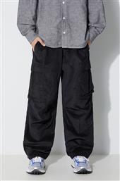 ΚΟΤΛΕ ΠΑΝΤΕΛΟΝΙ UTILITY CARGO TRACK PANTS ΧΡΩΜΑ: ΜΑΥΡΟ, 4569.BLACK MAHARISHI