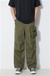 ΠΑΝΤΕΛΟΝΙ M.A.L.I.C.E. M51 CARGO PANTS COTTON HEMP TWILL 28 ΧΡΩΜΑ: ΠΡΑΣΙΝΟ, 5051.OLIVE MAHARISHI