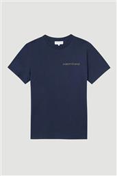 ΑΝΔΡΙΚΟ T-SHIRT SLIM FIT ''OVERCAFFEINATED'' - UMPOPINOVERCAF ΜΠΛΕ ΣΚΟΥΡΟ MAISON LABICHE