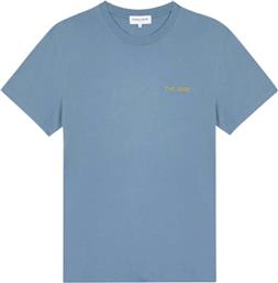 ΑΝΔΡΙΚΟ T-SHIRT STRAIGHT CUT ''POPINCOURT'' - SMPOPINDUDE ΜΠΛΕ ΑΝΟΙΧΤΟ MAISON LABICHE