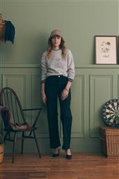 ΓΥΝΑΙΚΕΙΑ ΜΠΛΟΥΖΑ ΦΟΥΤΕΡ ΜΕ PRINT - YWCHOISEULMOUT ΓΚΡΙ MAISON LABICHE