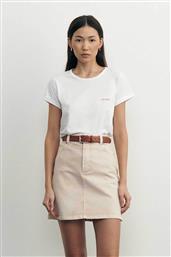 ΓΥΝΑΙΚΕΙΟ T-SHIRT SLIM FIT ''AMOUR POITOU'' - KWTAMOUR ΛΕΥΚΟ MAISON LABICHE