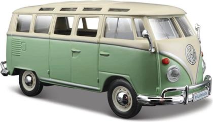 VOLKSWAGEN VAN SAMBA 1:25 SP. ED. GREEN/CREAM MAISTO