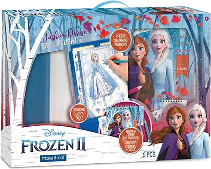 DISNEY FROZEN II SKETCHBOOK WITH LIGHT TABLE (4254) 060187 MAKE IT REAL