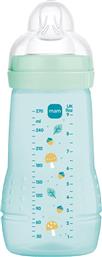 EASY ACTIVE BABY BOTTLE 2M+, ΚΩΔ 360SUC 270ML ΜΠΙΜΠΕΡΟ ΠΟΛΥΠΡΟΠΥΛΕΝΙΟΥ ΜΕ ΘΗΛΗ ΣΙΛΙΚΟΝΗΣ ΜΕΣΑΙΑΣ ΡΟΗΣ 1 ΤΕΜΑΧΙΟ - ΠΕΤΡΟΛ MAM