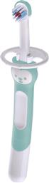 LEARN TO BRUSH SOFT TOOTHBRUSH 5M+ ΒΡΕΦΙΚΗ, ΕΚΠΑΙΔΕΥΤΙΚΗ ΟΔΟΝΤΟΒΟΥΡΤΣΑ ΜΕ ΜΑΛΑΚΕΣ ΙΝΕΣ & ΑΣΠΙΔΑ ΠΡΟΣΤΑΣΙΑΣ 1 ΤΕΜΑΧΙΟ, ΚΩΔ 605 - ΤΙΡΚΟΥΑΖ MAM