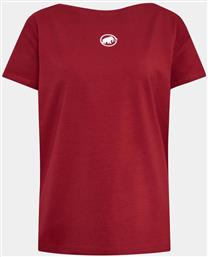 ΦΑΝΕΛΑΚΙ ΤΕΧΝΙΚΟ SEON T-SHIRT WO ORIGINAL 1017-05770-3715-112 ΚΟΚΚΙΝΟ REGULAR FIT MAMMUT