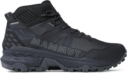 ΠΑΠΟΥΤΣΙΑ ΠΕΖΟΠΟΡΙΑΣ SERTIG II MID GTX GORE-TEX 3030-04830-0001-1080 ΜΑΥΡΟ MAMMUT