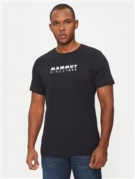 T-SHIRT CORE 1017-04024 ΜΑΥΡΟ REGULAR FIT MAMMUT