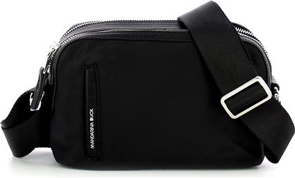 ΓΥΝΑΙΚΕΙΑ ΤΣΑΝΤΑ CROSSBODY ΜΟΝΟΧΡΩΜΗ ΜΕ LOGO PRINT - P10VCT02 ΜΑΥΡΟ MANDARINA DUCK