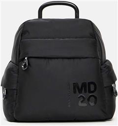 ΓΥΝΑΙΚΕΙΟ ΥΦΑΣΜΑΤΙΝΟ BACKPACK ΜΕ ΛΟΓΟΤΥΠΟ - P10ONTT1 ΜΑΥΡΟ MANDARINA DUCK