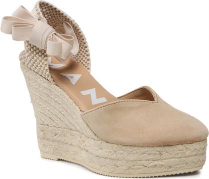 ΕΣΠΑΝΤΡΙΓΙΕΣ HEART-SHAPED WEDGE ESPADRILLES M 1.1 WH ΜΠΕΖ MANEBI από το MODIVO