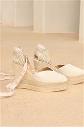 ΕΣΠΑΝΤΡΙΓΙΕΣ LA HAVANA HEART-SHAPED WEDGE ESPADRILLES ΧΡΩΜΑ: ΑΣΠΡΟ, O 7.0 WH MANEBI