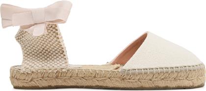 ΕΣΠΑΝΤΡΙΓΙΕΣ ORGANIC HEMP FLAT VALENCIANA ESPADRILLES O 7.0 P0 ΕΚΡΟΥ MANEBI