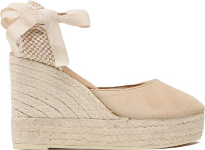 ΕΣΠΑΝΤΡΙΓΙΕΣ SOFT SUEDE WEDGE ESPADRILLES M 1.1 WV ΜΠΕΖ MANEBI