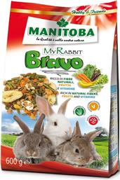 ΤΡΟΦΗ BRAVO ΓΙΑ ΚΟΥΝΕΛΙΑ (600GR) MANITOBA