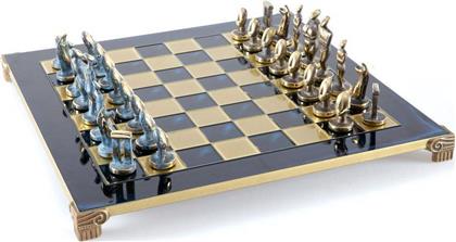 ΣΚΑΚΙ ΜΕΤΑΛΛΙΚΟ &QUOT;ΚΥΚΛΑΔΙΚΗ ΤΕΧΝΗ&QUOT; ΜΕΓΑΛΟ ΜΠΛΕ ΜΠΛΕ/ΜΠΡΟΝΖΕ 44X44CM MANOPOULOS