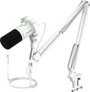 PD200XS DYNAMIC MICROPHONE WITH STAND WHITE MAONO