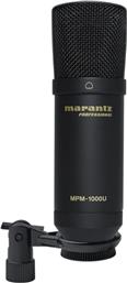ΠΥΚΝΩΤΙΚΟ ΜΙΚΡΟΦΩΝΟ MPM-1000U USB - ΜΑΥΡΟ MARANTZ